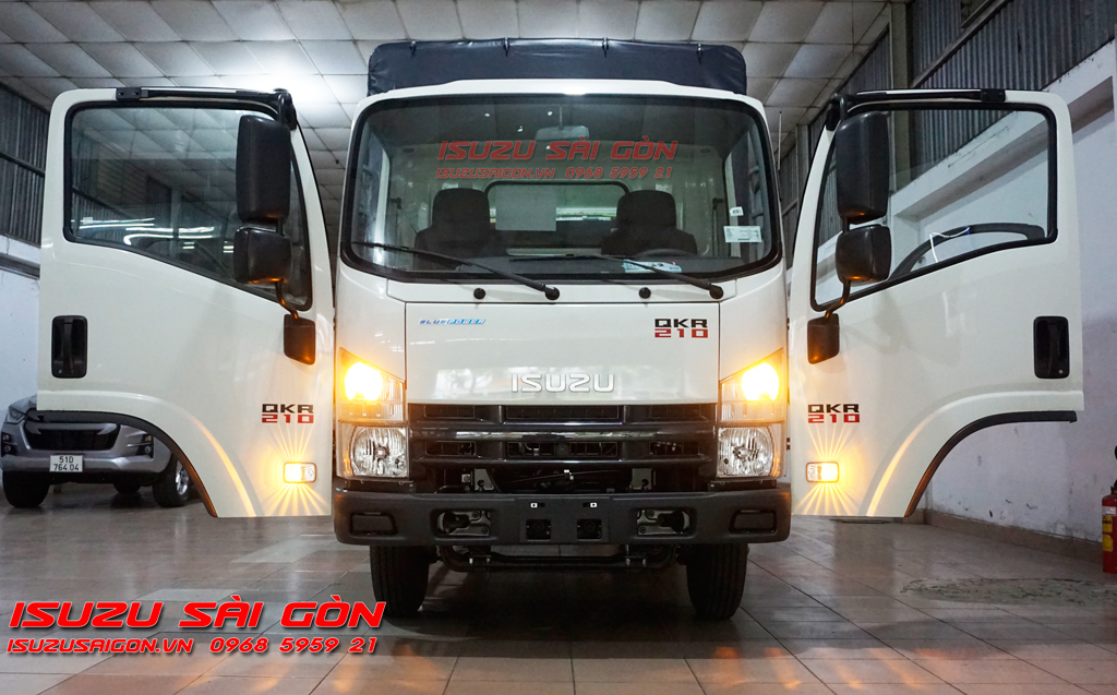 Xe Tải Isuzu 1T9 Mui Bạt | Isuzu 1.9 Tấn Mui Bạt 1